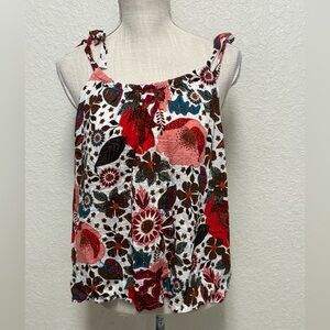 JANE + DELANCEY Floral Print Women's Top Size XL